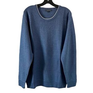 Turtleson Golf Extra Fine Merino Wool Crewneck Sweater Men Large